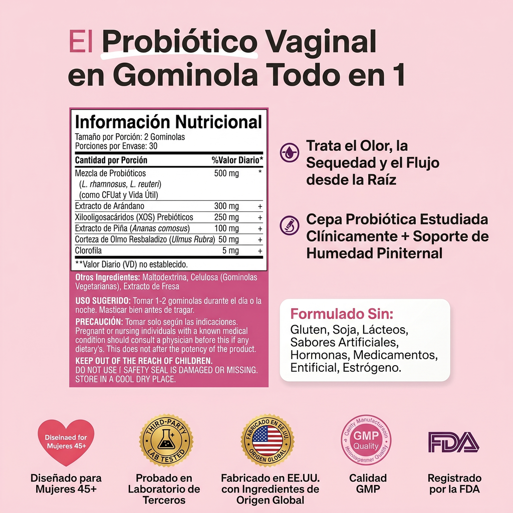Gummies de Fréa · Control del Olor y Equilibrio del pH